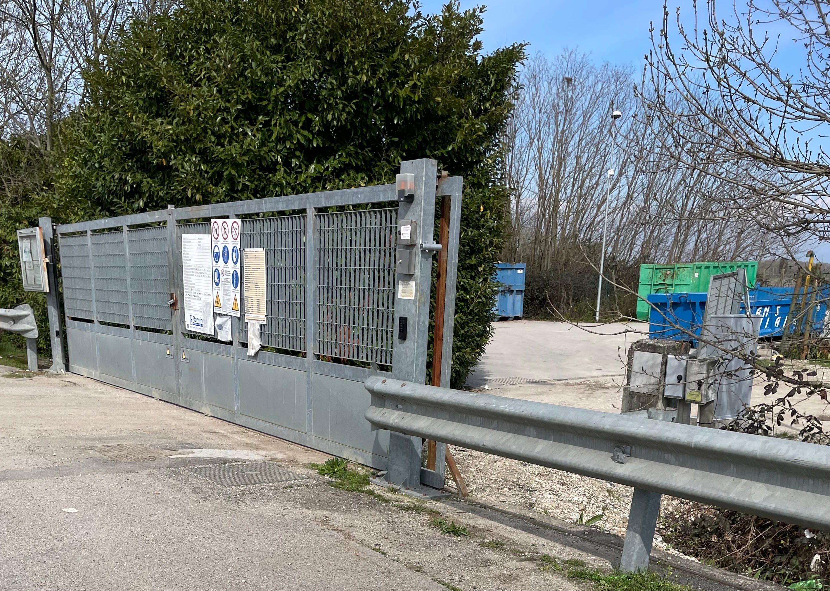 Chiusura Centro di raccolta intercomunale di via Sant'Antonio (Villa Vicentina)