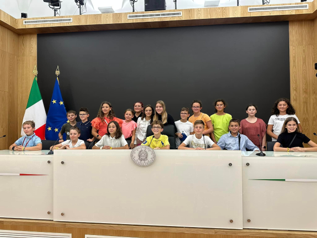 Il governo dei giovani in visita istituzionale a roma 19-20 settembre